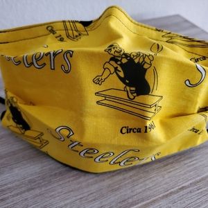 Steelers face mask
